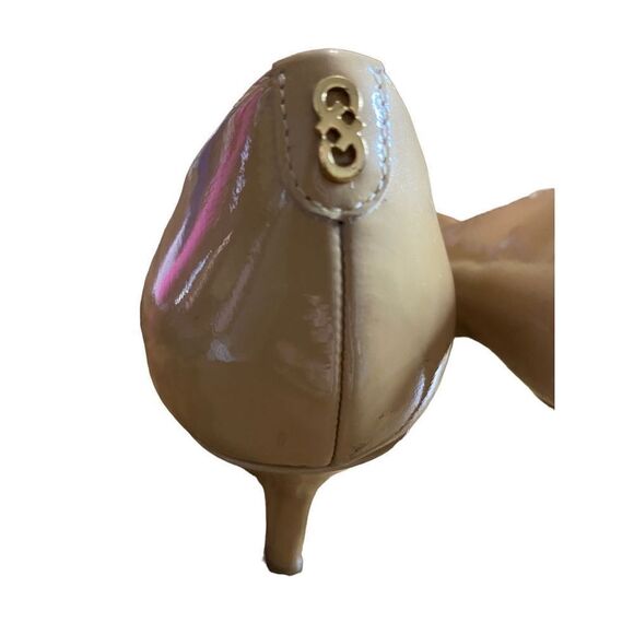 Cole Haan Grand OS Patent Leather Cream Nude Pumps - Picture 3 of 15